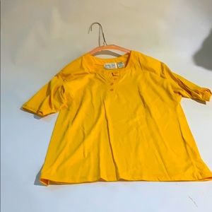 bright yellow colter bay blouse